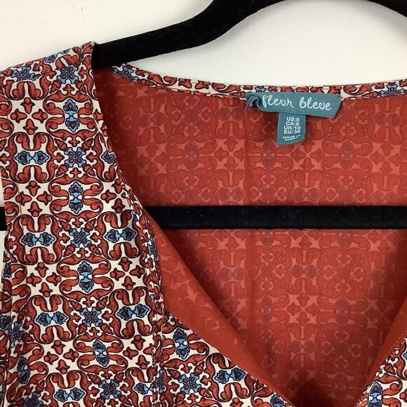 #131 FLEUR BLEVE SHIFT DRESS - Picture 5 of 8